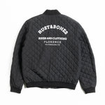 Load image into Gallery viewer, Water repellent quilted nylon bomber jacket made in Italy by rust&amp;bones
